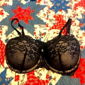Lacey black demi bra- sexy and awesome quality 36D